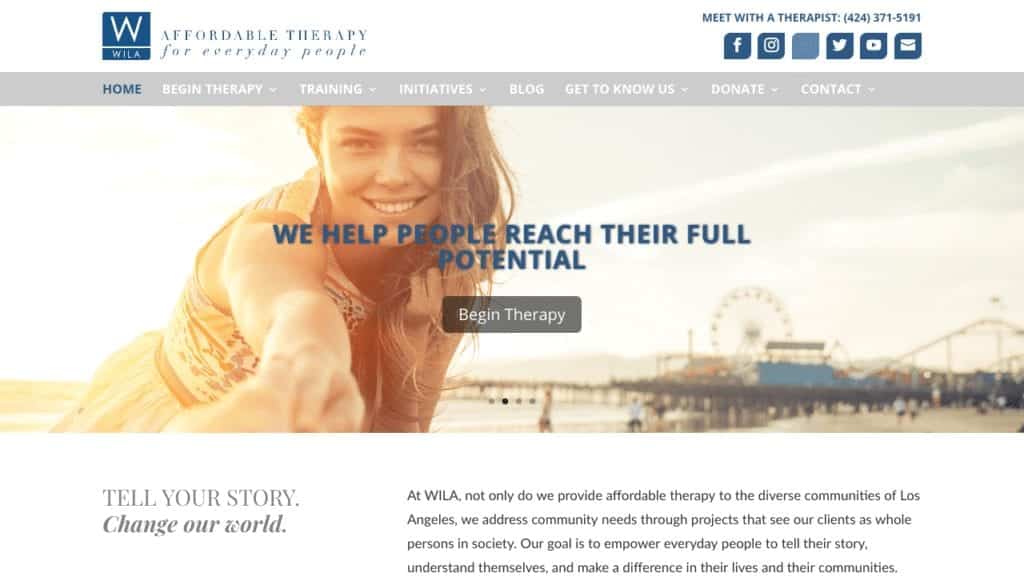 Therapist Website