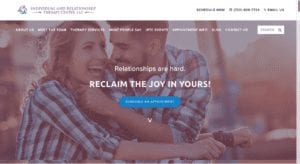 Ten Great Therapist Website Examples - Therapist Website Design