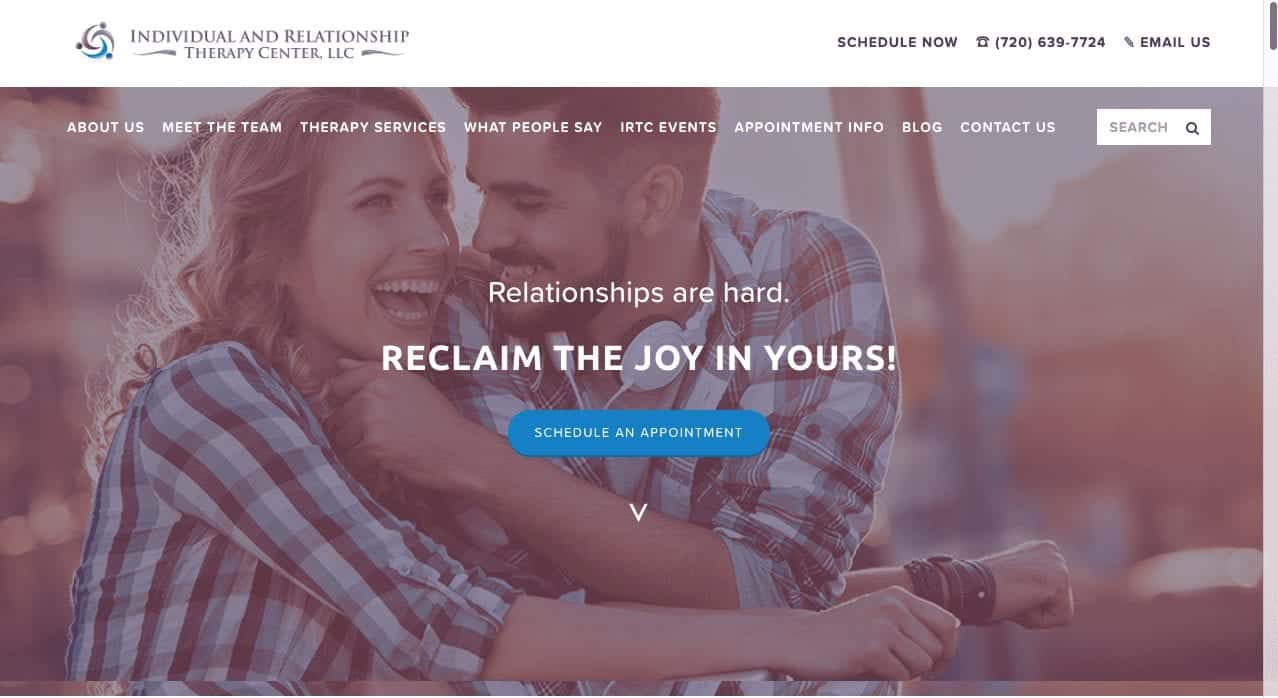 Ten Great Therapist site Examples Therapist site Design