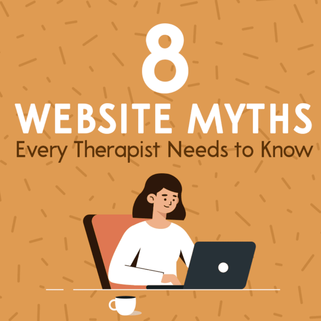 graphic - website myths therapists should know
