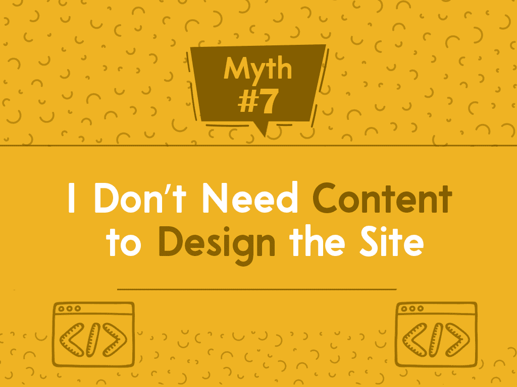 therapist website design myth 7