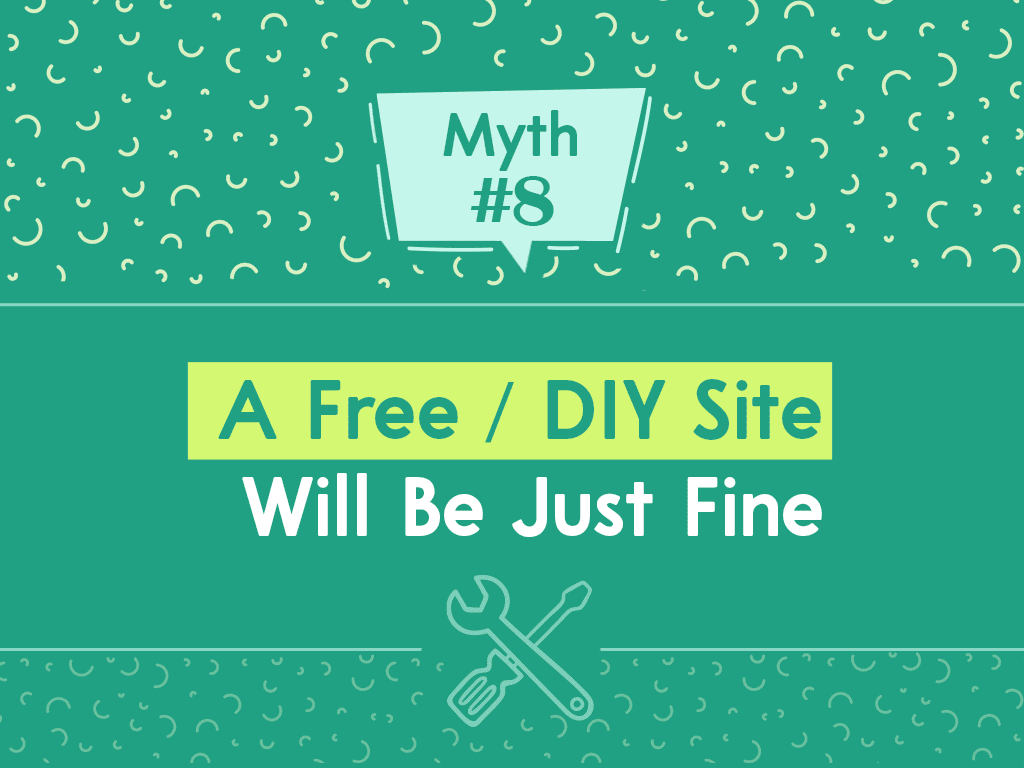 therapist website design myth 8