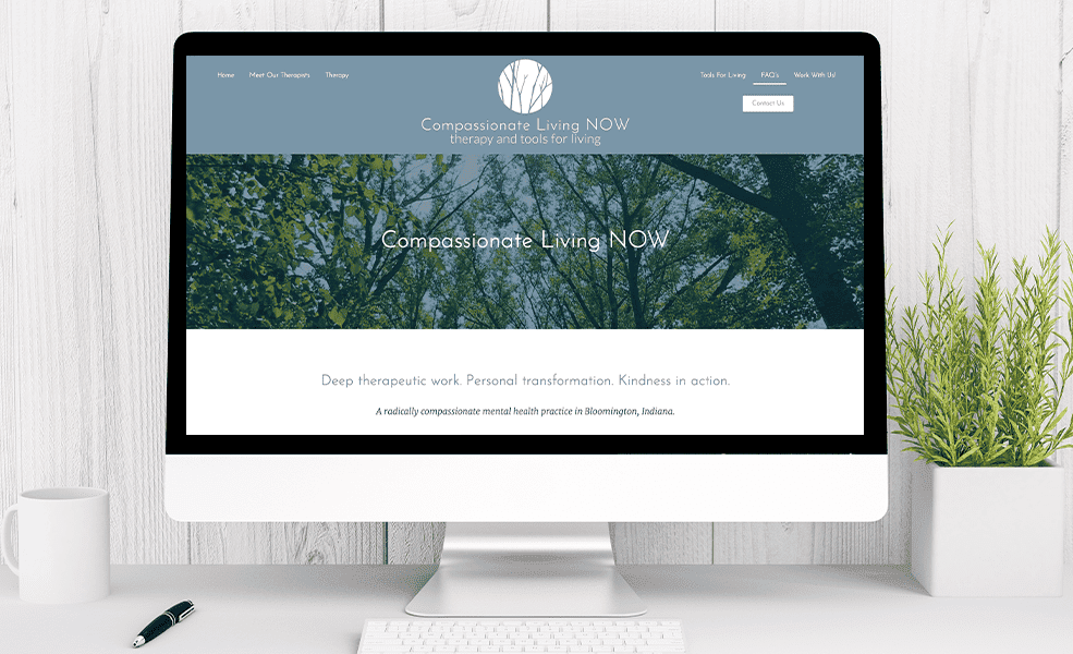 therapist website design examples