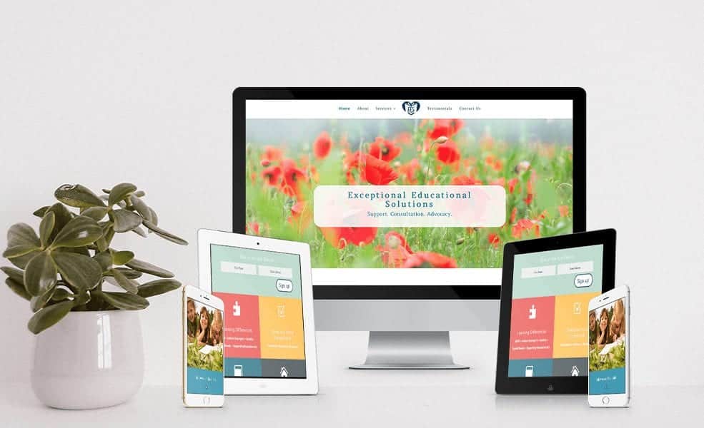 website design for therapists