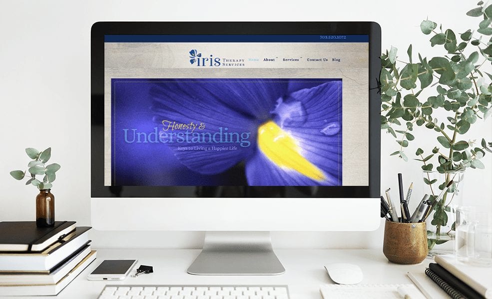 psychologist website design