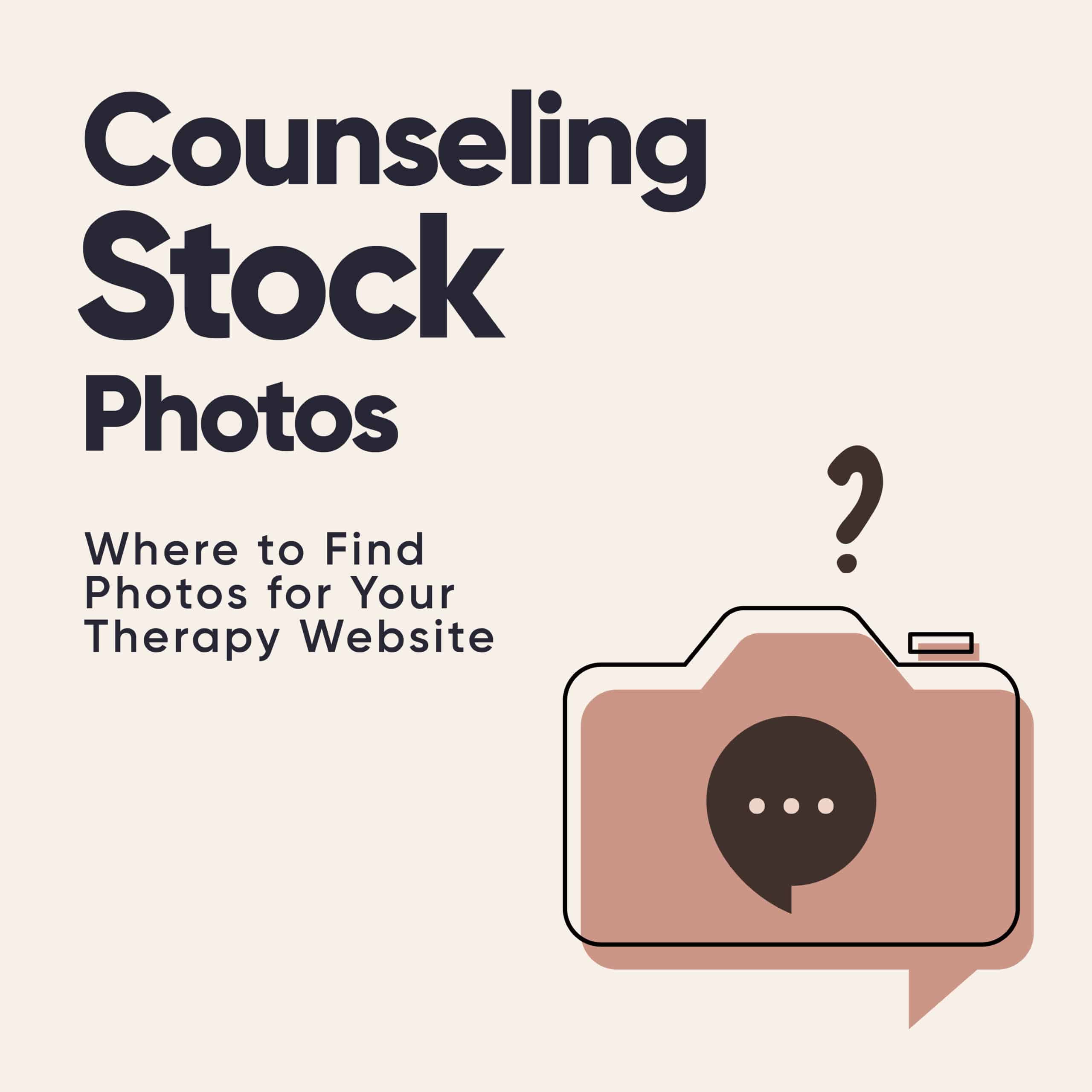 photos for your therapy website