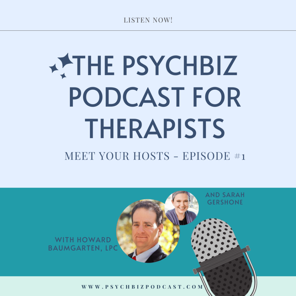 the psychbiz podcast for therapists
