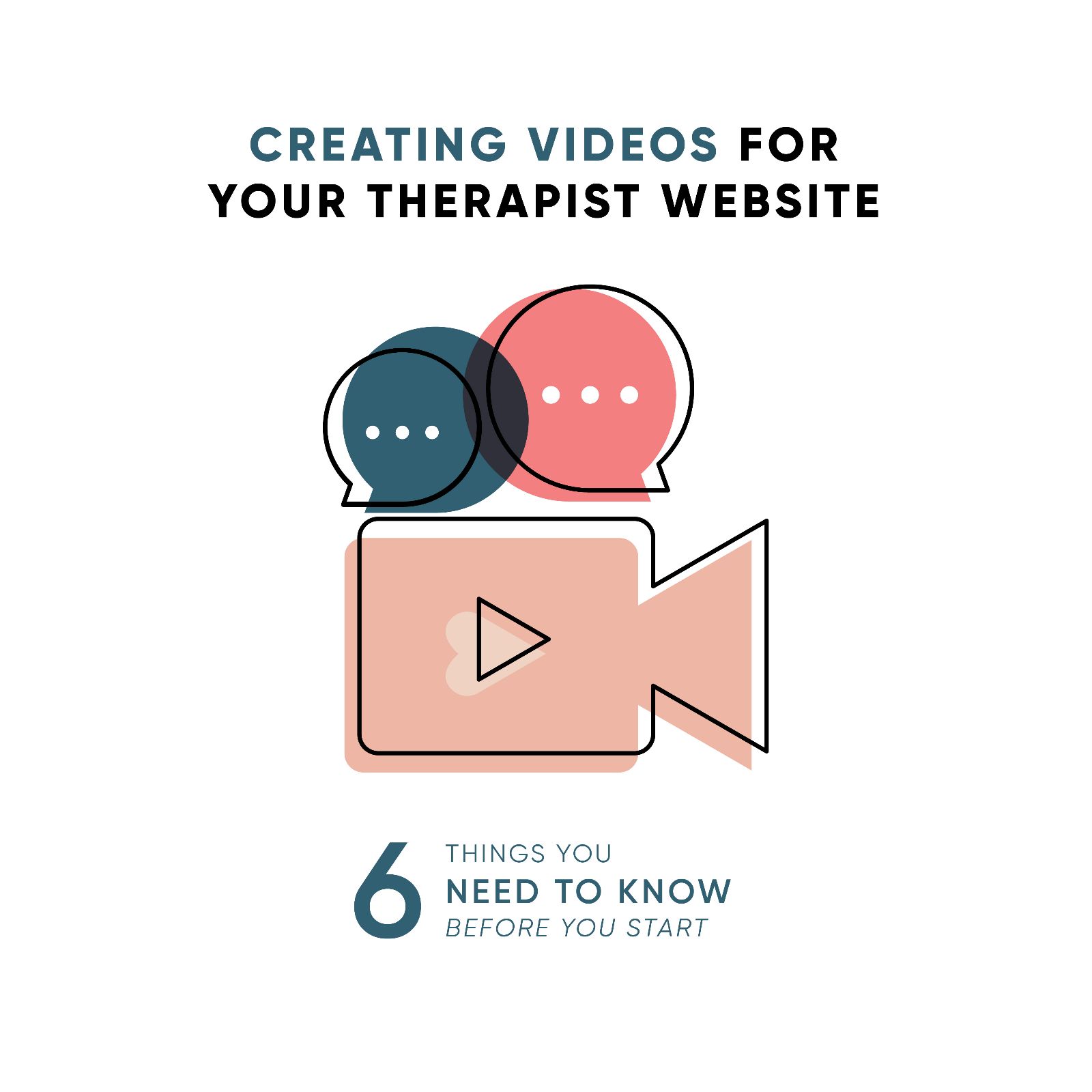 creating videos for your therapist website