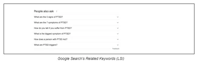 drive traffic to your website using Google Search Related Keywords (LSI)