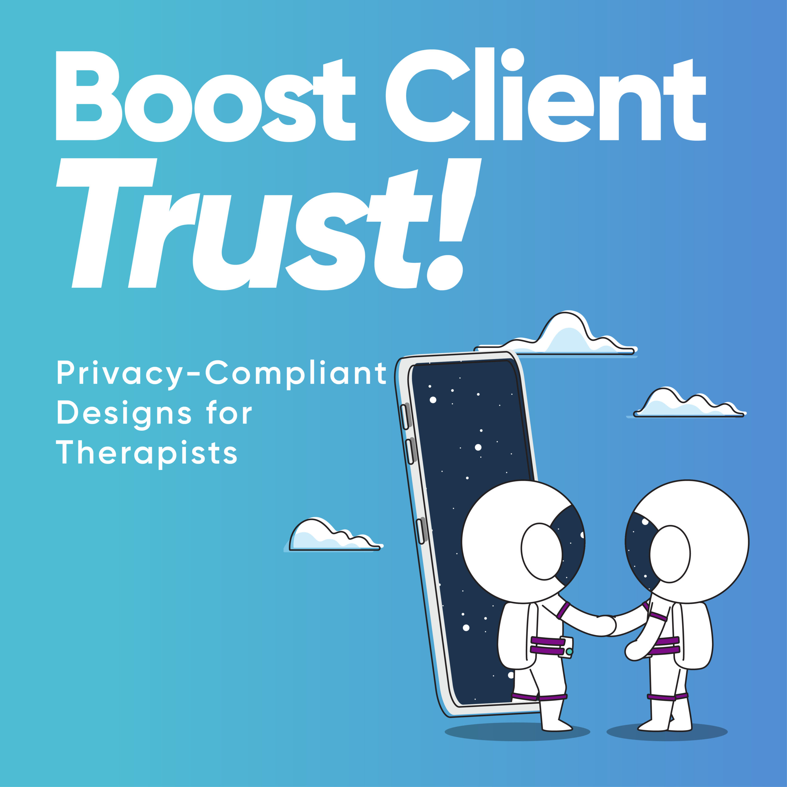 privacy-compliant therapist website design