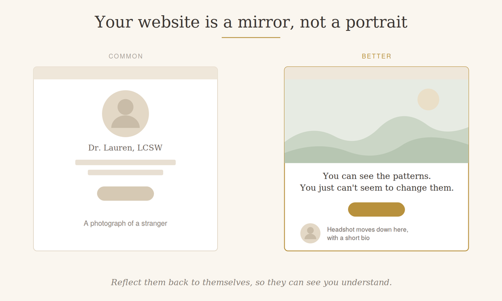 Why Isn't My Therapist Website Attracting Clients? 3 Why Isn't My Therapist Website Attracting Clients? Page image 3