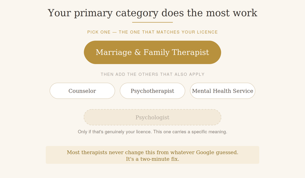 How Do I Get My Therapy Practice to Show Up on Google? 4 How Do I Get My Therapy Practice to Show Up on Google? Page image 4