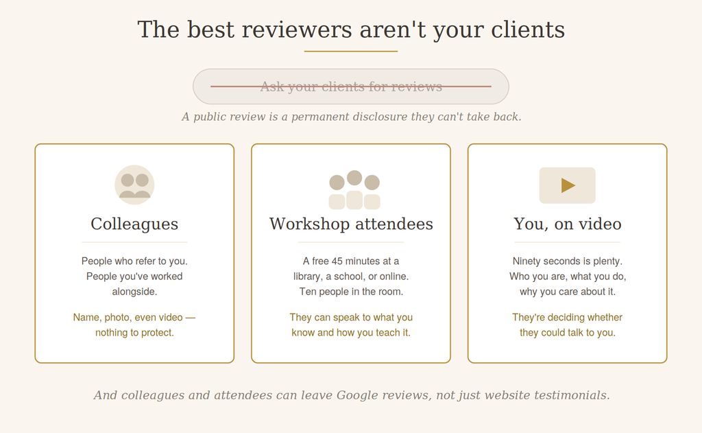 How Do I Get My Therapy Practice to Show Up on Google? 5 How Do I Get My Therapy Practice to Show Up on Google? Page image 5